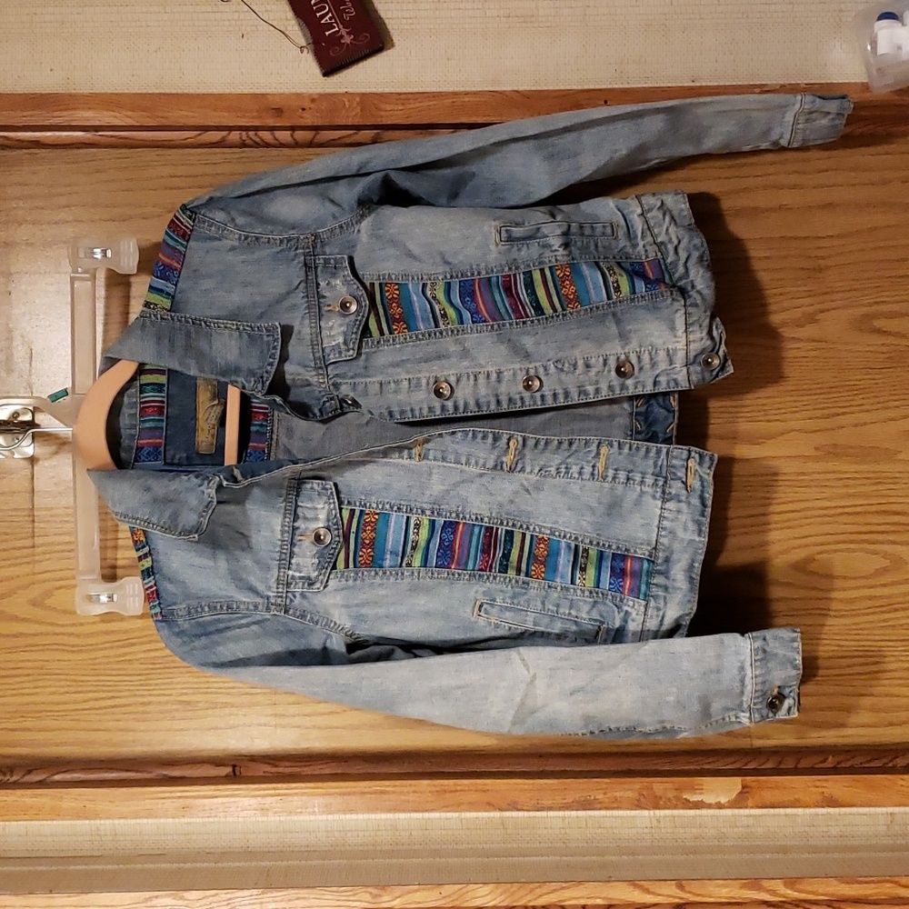Angel Kiss Denim Jacket size medium
